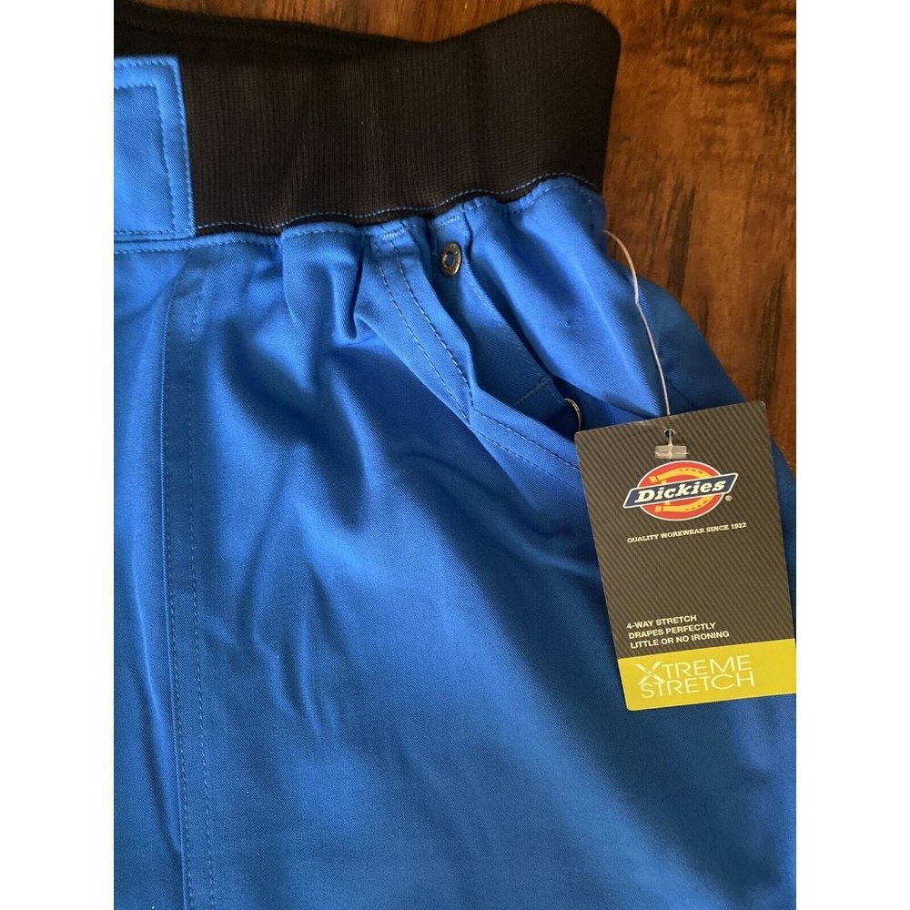 3X Blue Scrubs Stretch Medical Dickies Nurse Pants - Picture 7 of 10